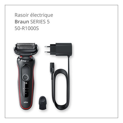 Rasoir électrique Braun Series 5 50-R1000S