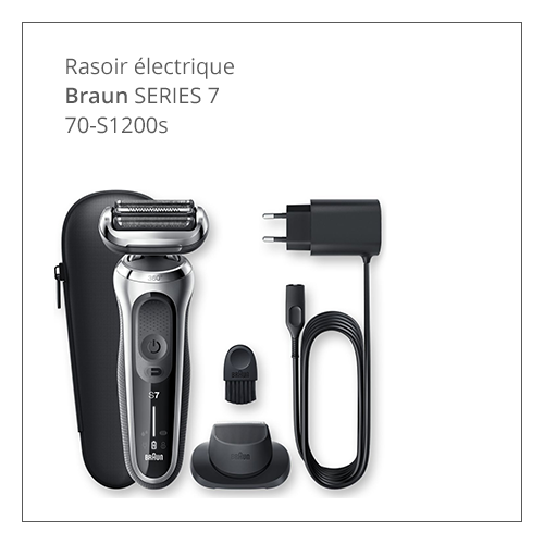 Rasoir électrique Braun Series 7 70-S1200s