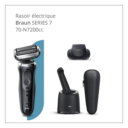 Rasoir électrique Braun SERIES 7 70-N7200cc