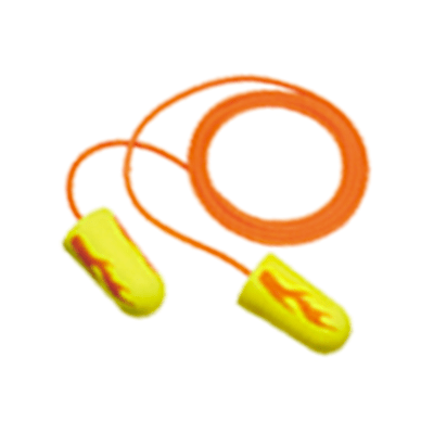 3M E-A-R Soft Yellow Neons Bouchon d'Oreille avec Cordon - 200 Paires