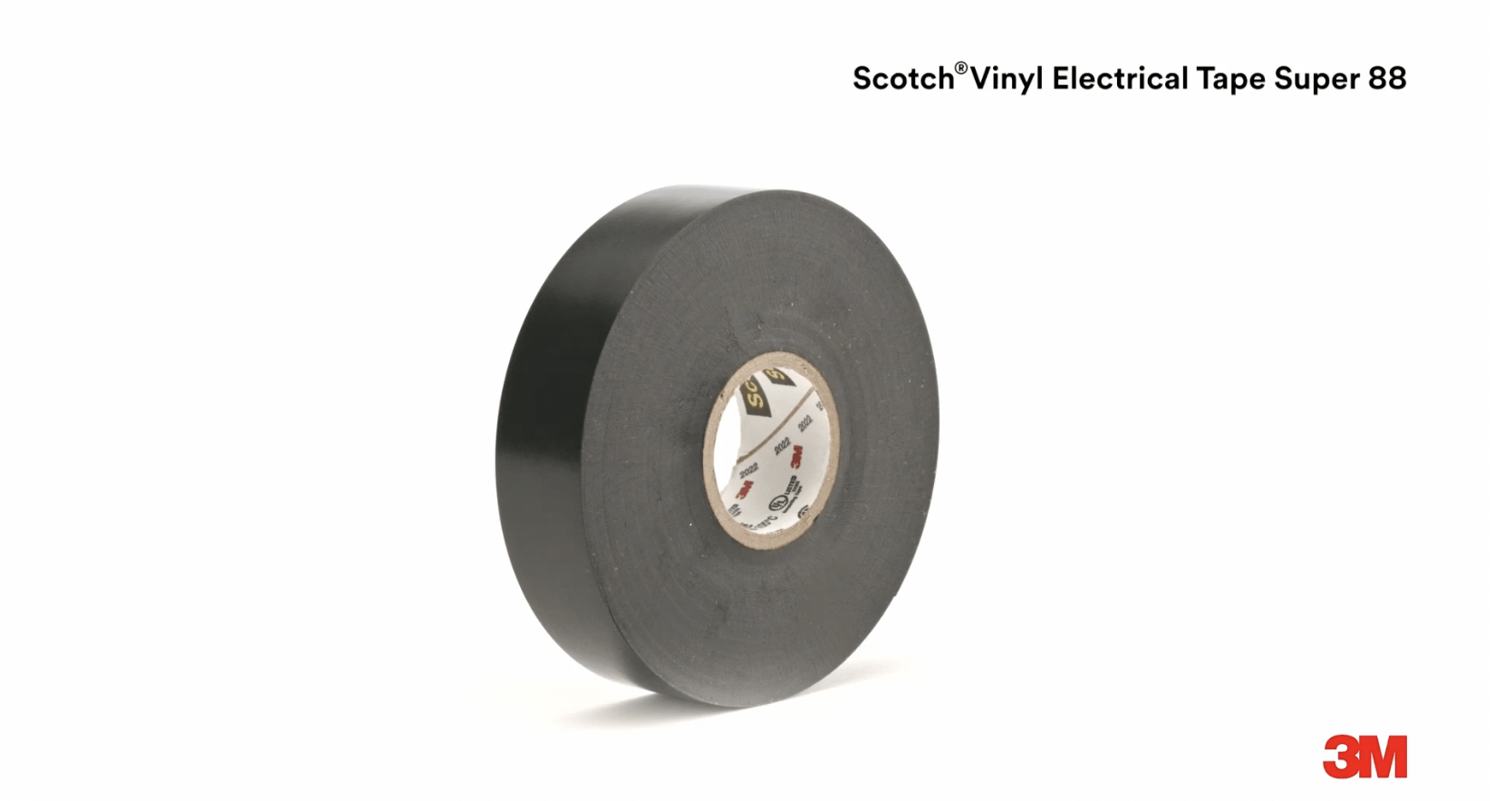 3M 80-6108-3386-7 Scotch® Premium Vinyl Electrical Tape 88-Super 3/4 x  66ft from Cole-Parmer
