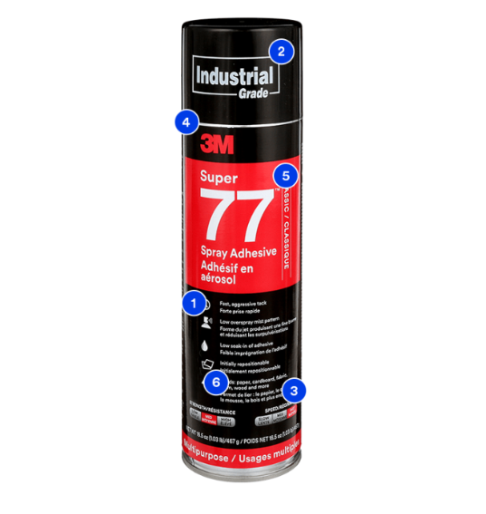 3M™ Spray 77 Adhesive