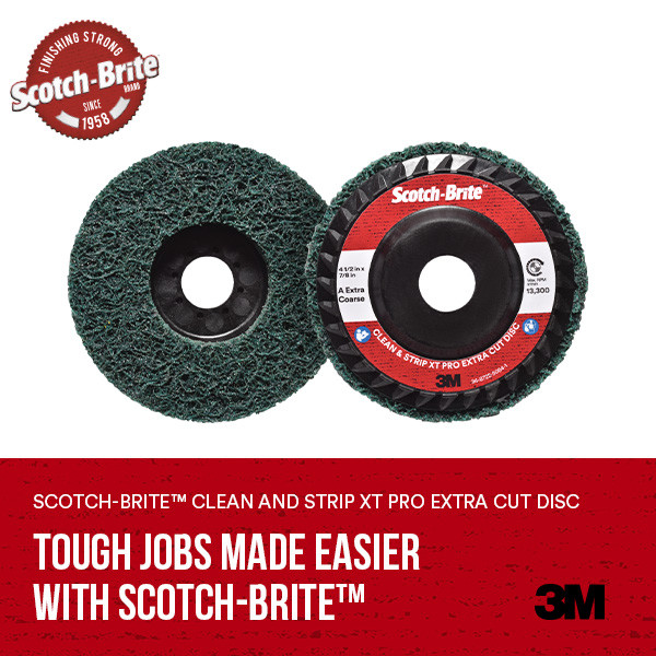 3M™ Scotch-Brite™ Clean and Strip XT Pro - 3 Disc – ADSCO Companies