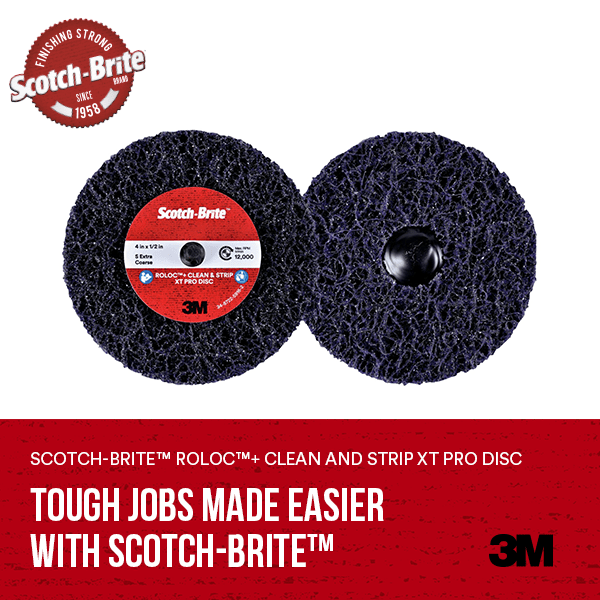 3M Scotch-Brite Roloc Clean and Strip XT Pro Extra Cut Disc 21555