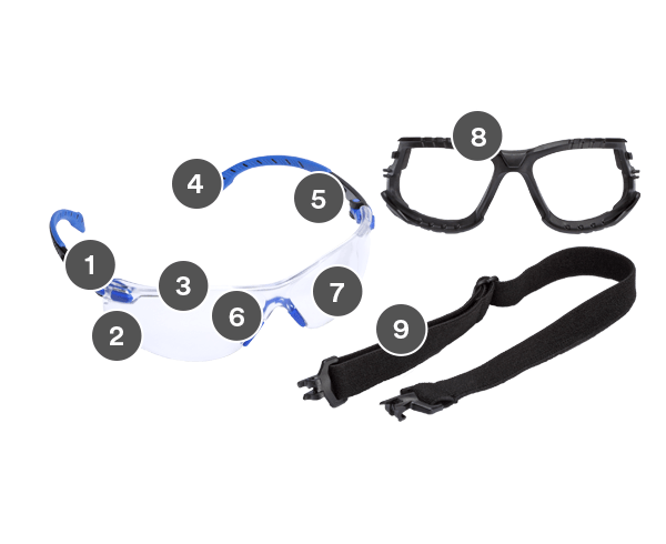 3M™ Solus™ 1000 Series Safety Glasses Kit | 3M United States
