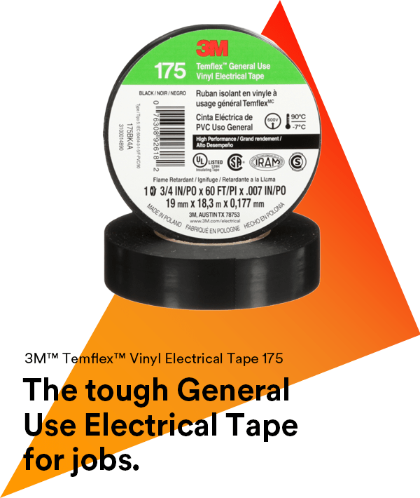 Black Electrical Tape, General Purpose
