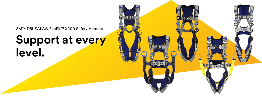 3M™ DBI-SALA® ExoFit™ X200 Safety Harness | 3M United States