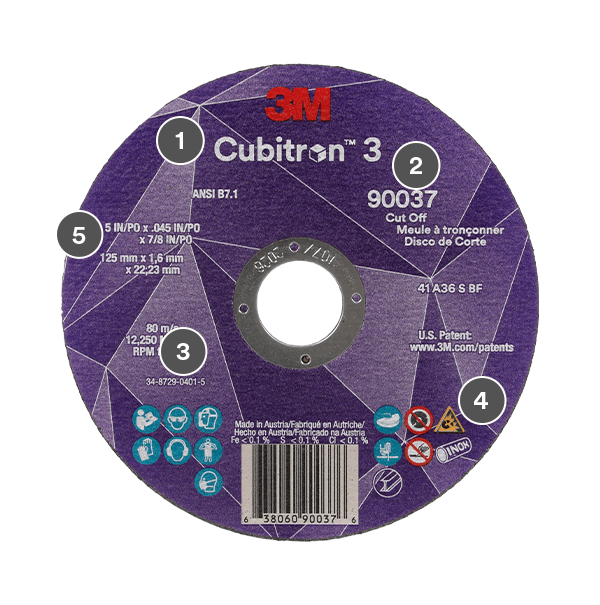 3M™ Cubitron™ 3 Cut-Off Wheel | 3M United States