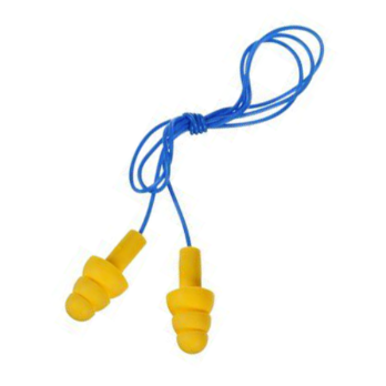3M EA-Rsoft 312-1250 Tapones para oído amarillos neón, inalámbricos, para  protección del oído, en caja rectangular tamaño regular.