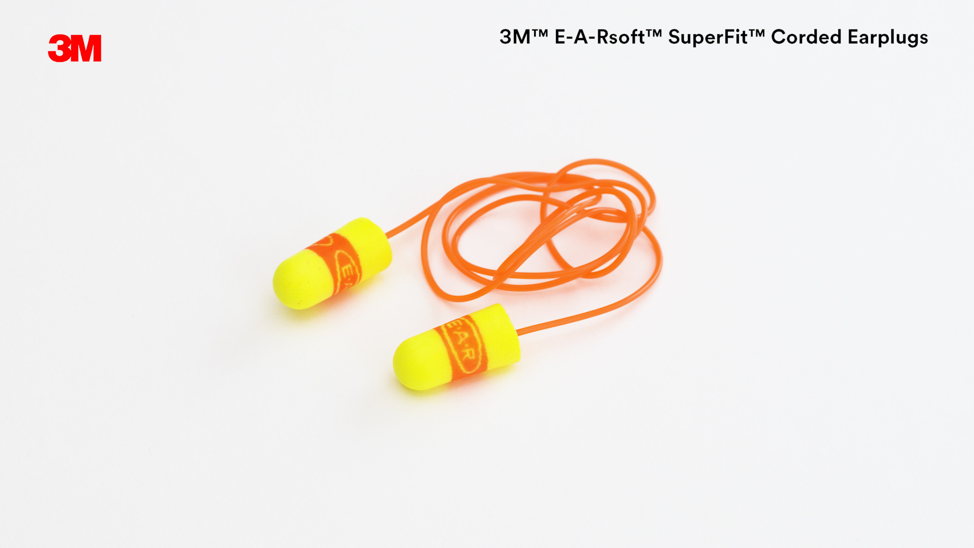 3M™ E-A-Rsoft™ SuperFit™ Earplugs 311-4109, Metal Detectable, 2000 Pair/Case