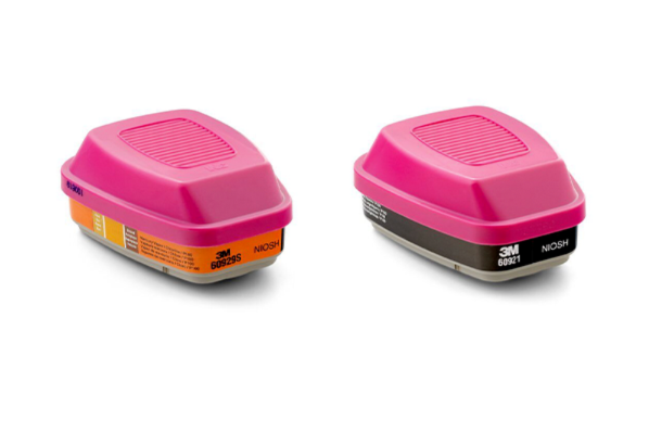 3M™ Organic Vapor Cartridge/Filter 60921, P100 60 EA/Case
