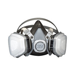 3M 07193 Dual Cartridge Respirator Assembly Organic Vapor LARGE 