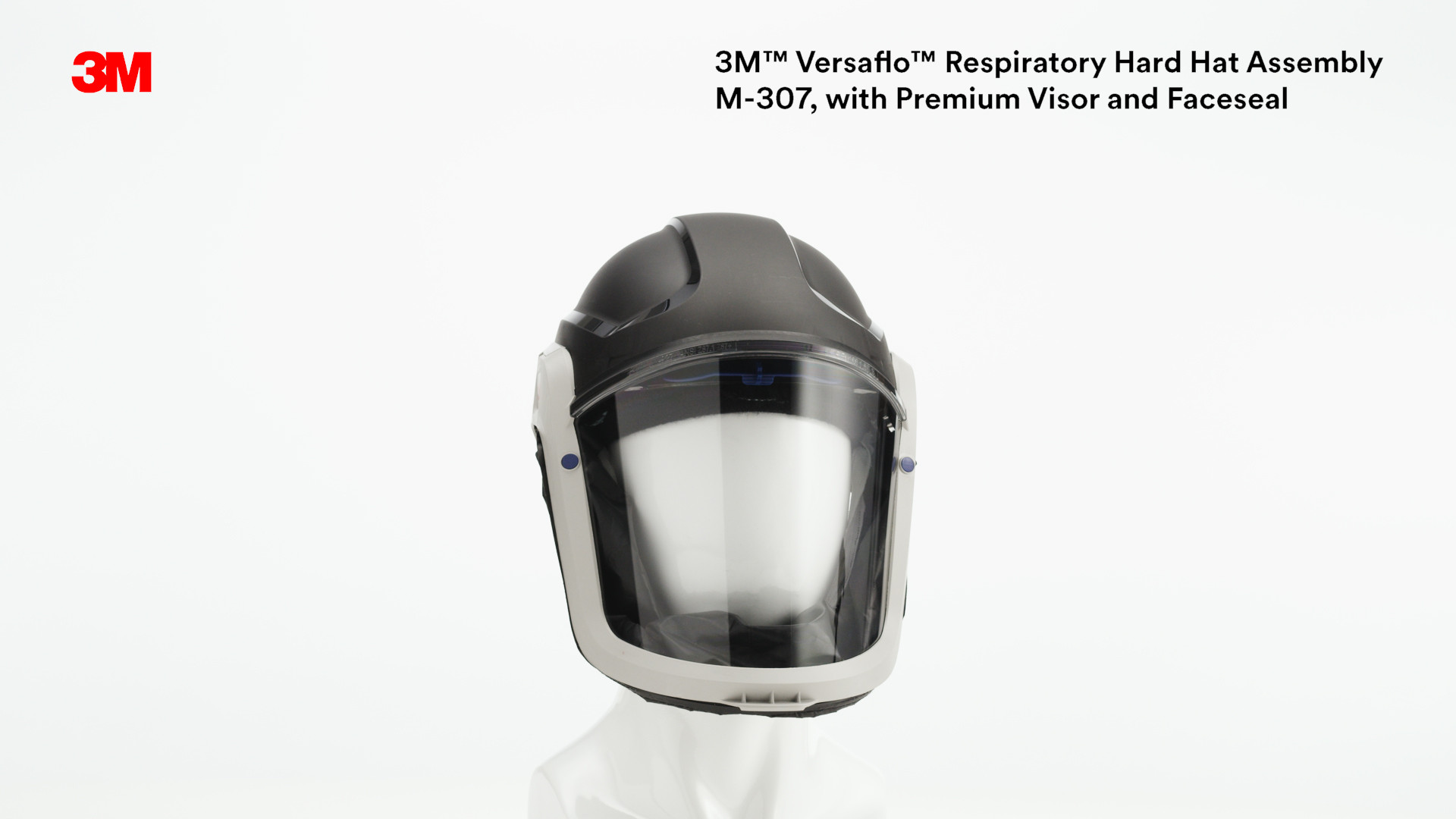 3M PAPR Compatible Hard Hat with Face Shield 00051131173163 