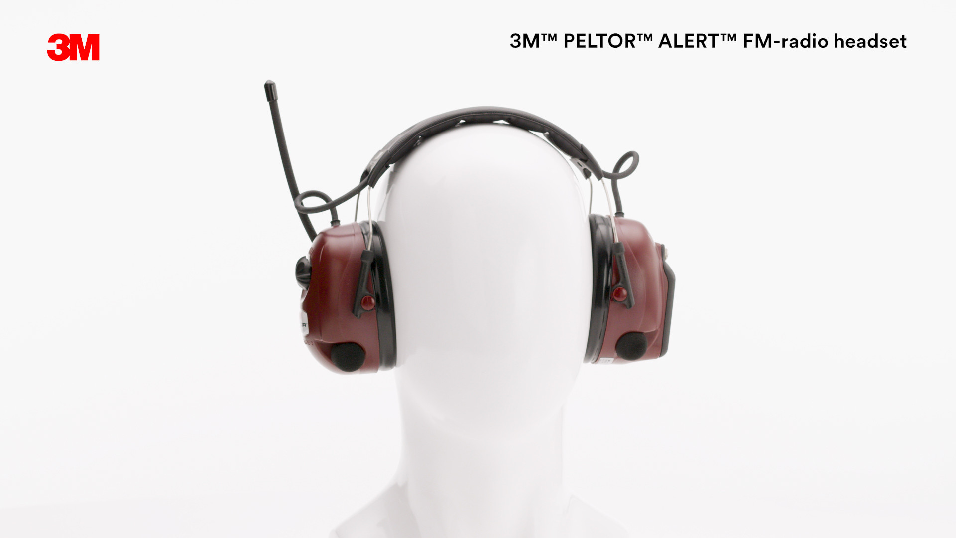3m Peltor Alert FM Radio Headset Headband Eardefender M2rx7a2-01 for sale online 
