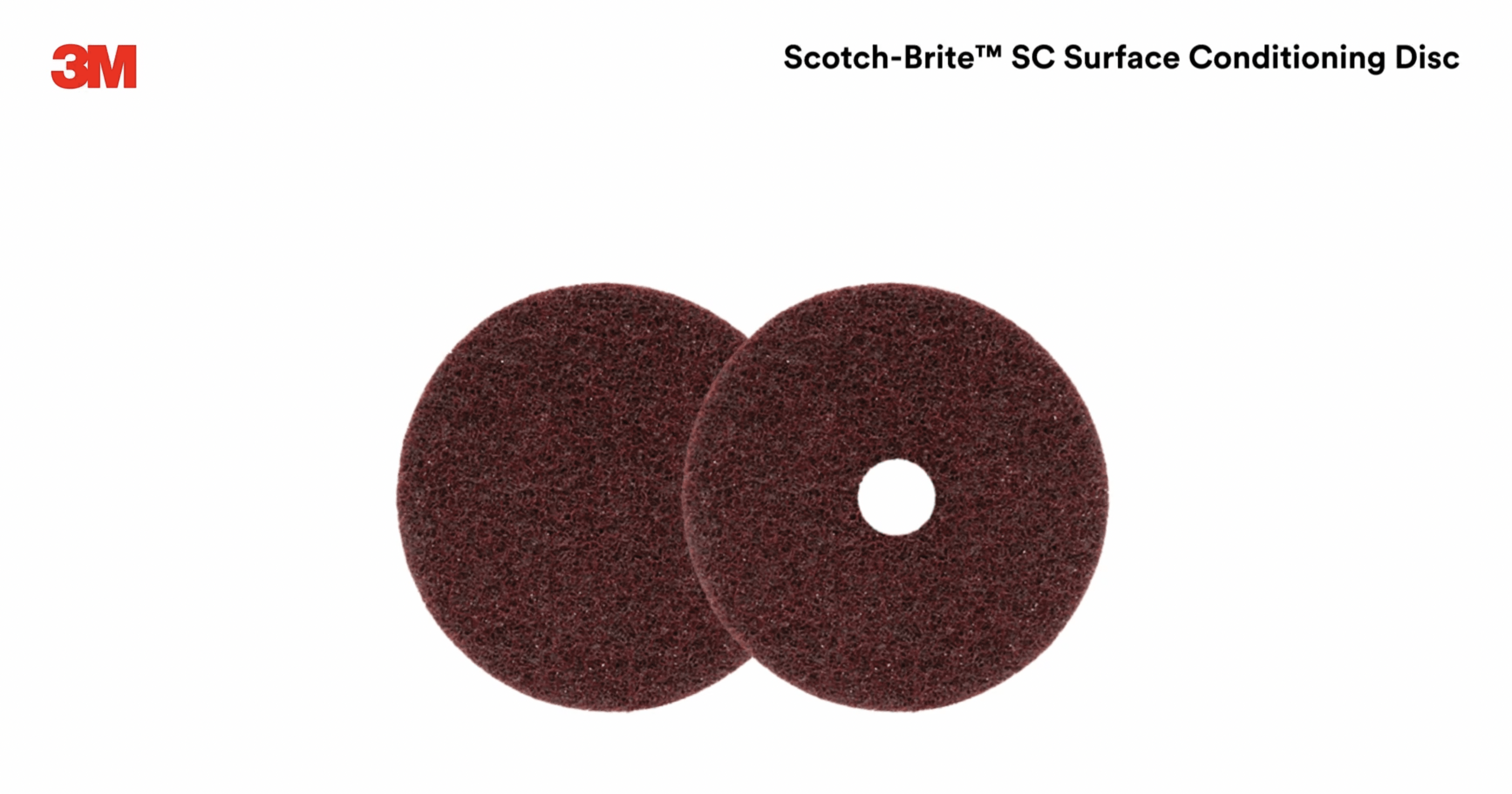 Scotch-Brite™ Surface Conditioning Disc, SC-DH, 07457, A/O Medium
