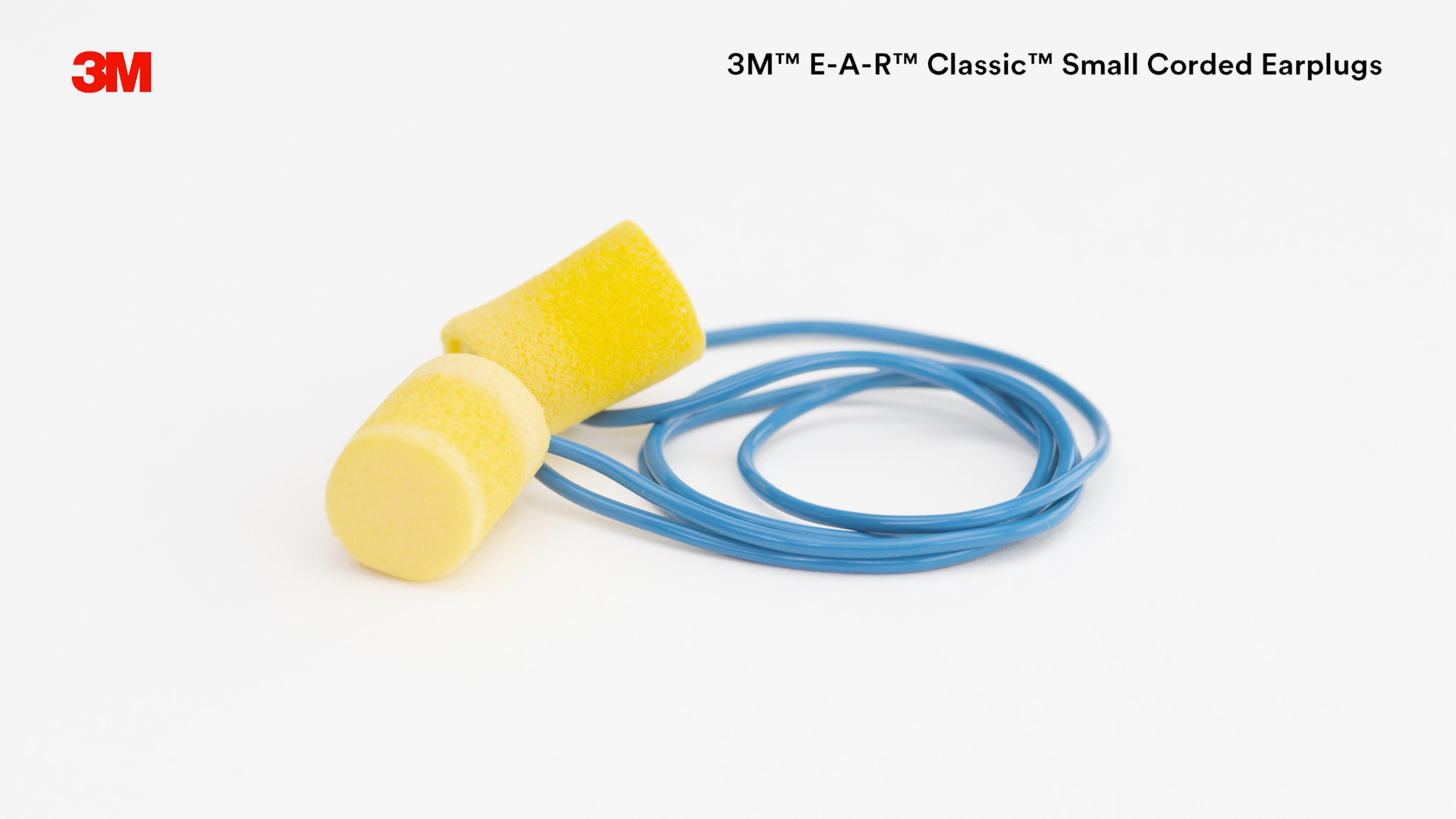 3M™ E-A-R™ Classic™ Earplugs 311-1106, Corded, Small Size 3M™ E-A-R™ Classic™ Earplugs 311-1106, Corded, Small Size