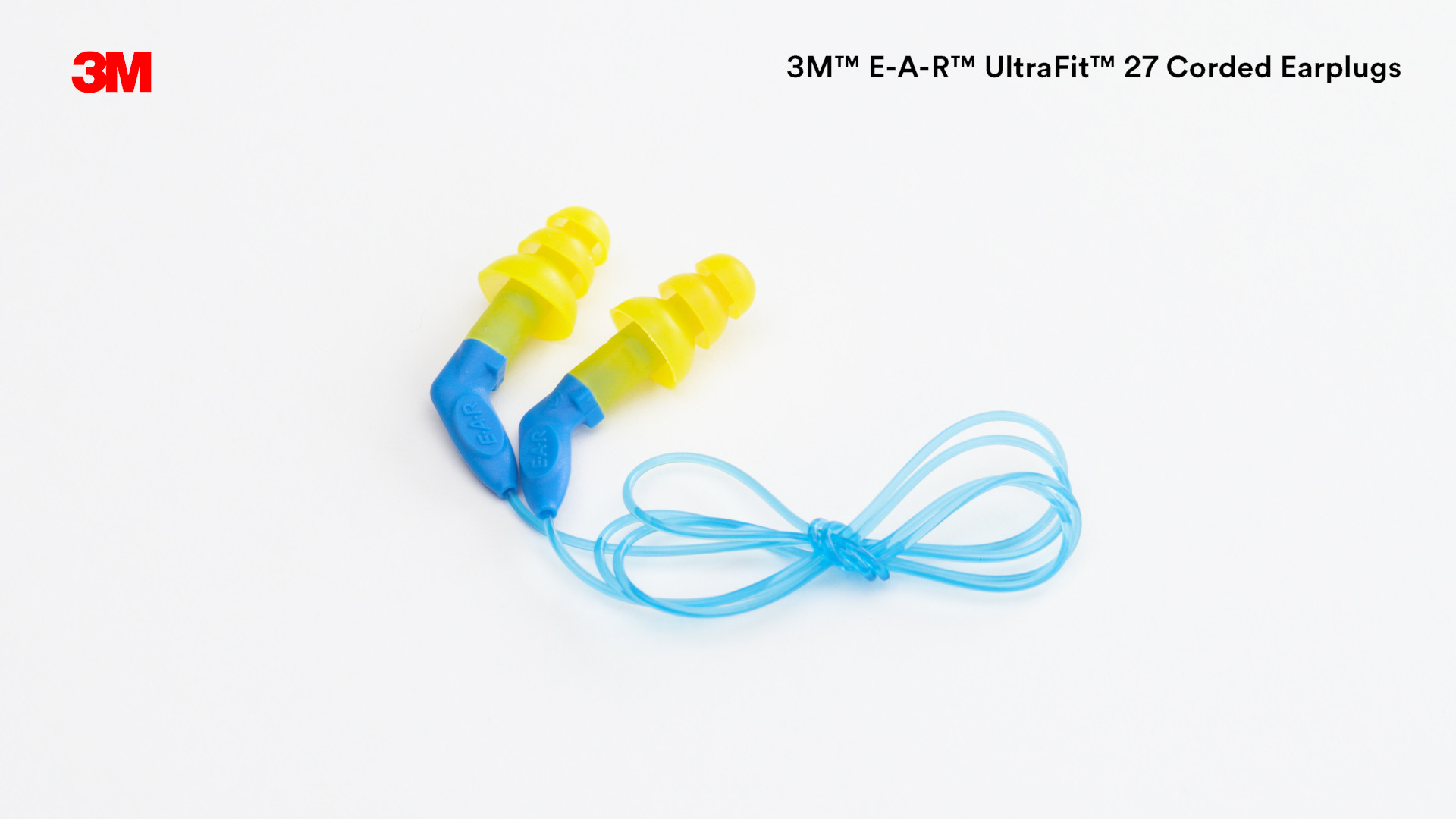 Reusable ear plugs ULTRAFIT, with safety cord, UF01000