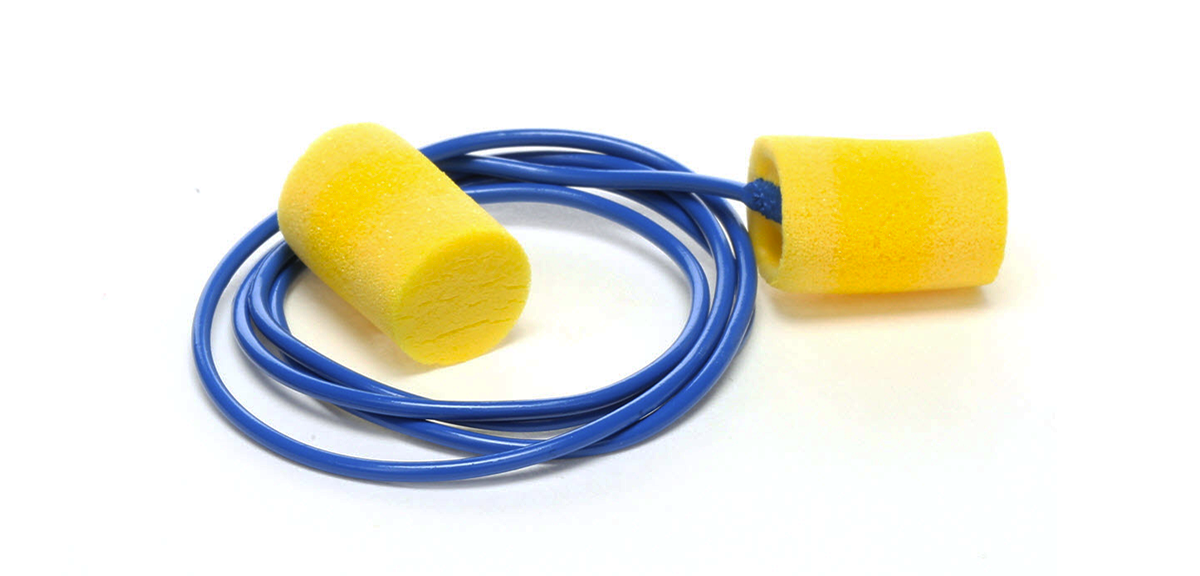 3M™ E-A-R™ Classic™ Metal Detectable Ear Plugs 33Db - 20 pair per polybag /  10 polybags per case