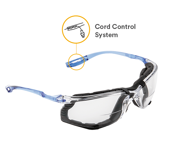 3M™ Virtua™ CCS Protective Eyewear with Foam Gasket, VC220AF Clear
