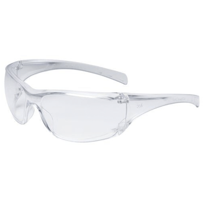 Pack of 20 Clear Temple 11385-00000-20 Clear Hard Coat Lens 3M Virtua Sport Protective Eyewear 