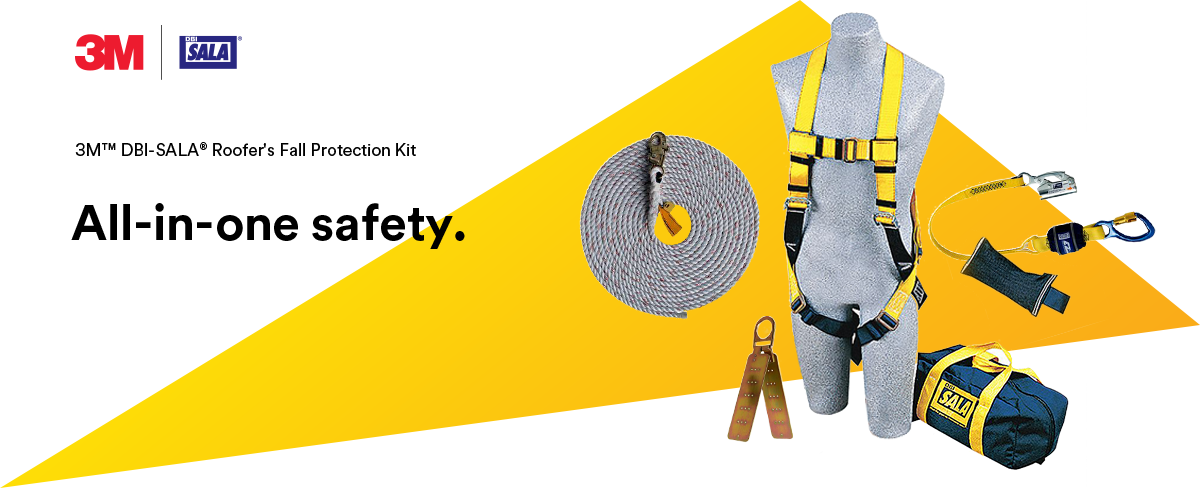 3M™ DBI-SALA® Roofers Fall Protection Compliance Kit 2104169