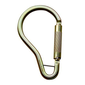 Cable Anchorage Extension - cable anchor extension / drop cable - 7x19  galvanized steel cable with vinyl - Steel snap hook on one end - Steel  O-ring on the other - 3M PROTECTA AJ408AG - FallProtectionUSA