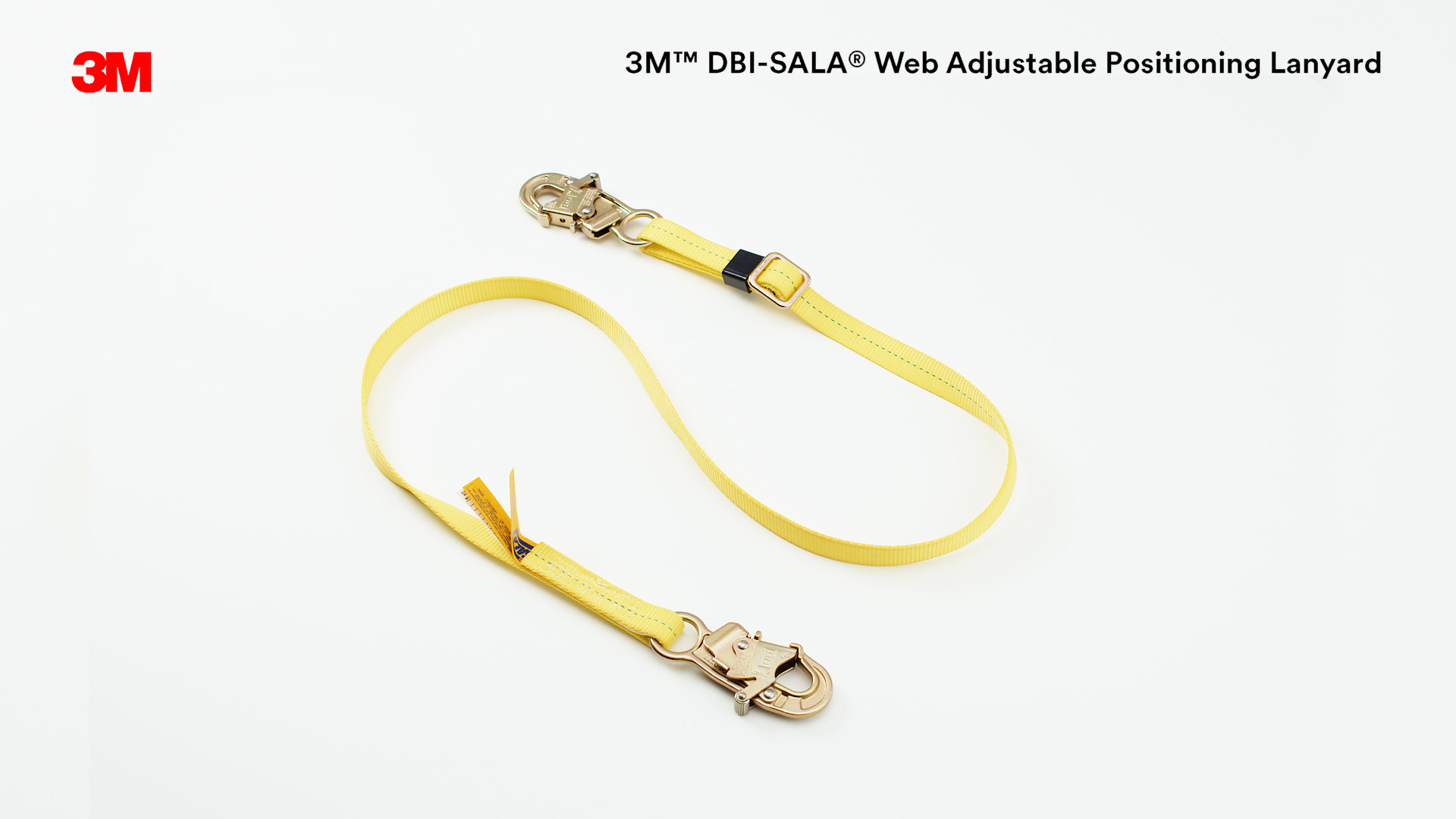 3M DBI-SALA 1234086 Adjustable Rope Removable Positioning Lanyard - Each -  Western Safety