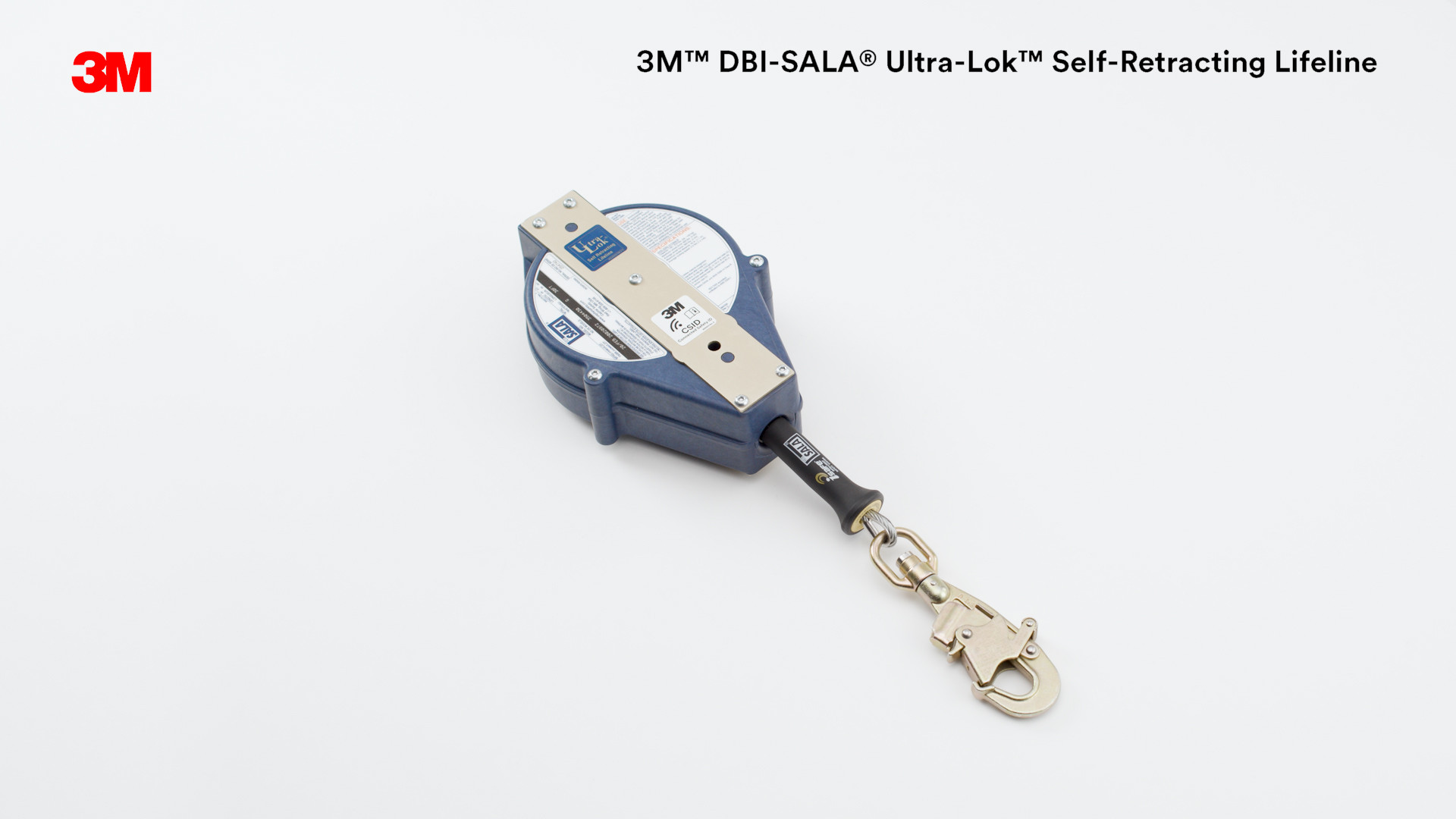 3M™ DBI-SALA® Ultra-Lok™ Self Retracting Lifeline, 3504437C, 20 ft (6.1 m)  stainless steel cable