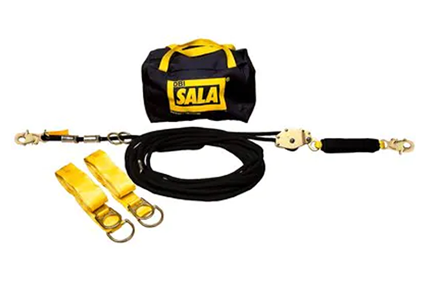 3M™ DBI-SALA® Metal Horizontal Lifeline Energy Absorber with Hardware Kit  7401032, 2 Shackles, Turnbuckle