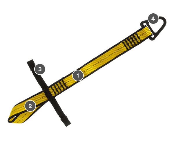 3M™ Dual Wing Cinch Tool Attachment Point 1500015, 35 lb