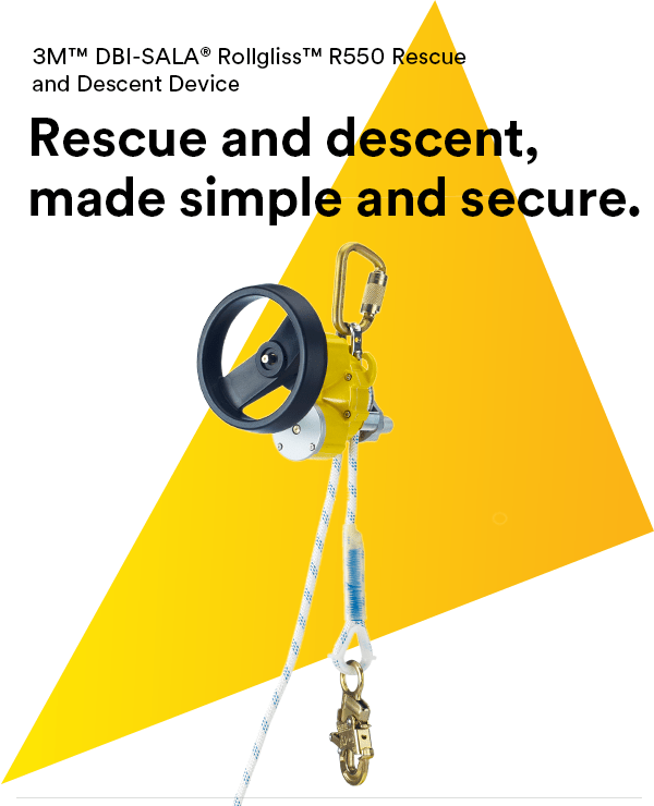 3M™ DBI-SALA® Rollgliss™ R550 Rescue and Descent Device Kit with