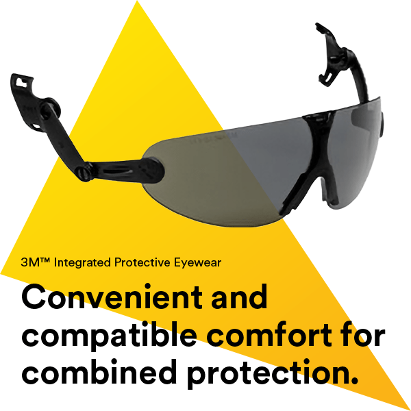 3M™ Integrated Protective Eyewear V902AF Gray Anti-fog Lens, 20/cs