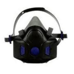 3M™ Secure Click™ Half Facepiece Reusable Respirator with Speaking  Diaphragm HF-802SD, Medium, 10 ea/Case