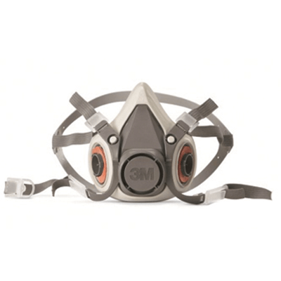 3M™ Secure Click™ Half Facepiece Reusable Respirator with Speaking  Diaphragm HF-802SD, Medium, 10 ea/Case