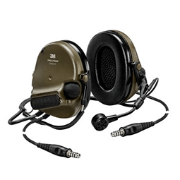 3M Peltor ComTac VI NIB Hearing Defender Headset Tan DEVGRU MARSOC