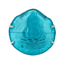  3M 1870+ Health Care Health Care Particulate Respirator Mask,  Flat Fold, Pack of 120 : Tools & Home Improvement