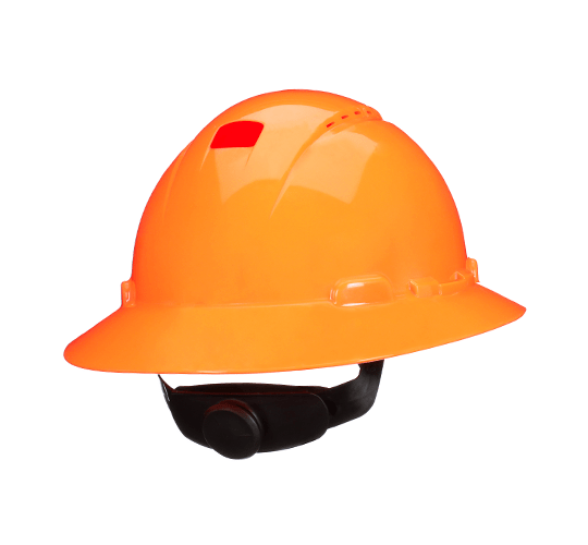 3M™ SecureFit™ Full Brim Hard Hat H-804SFV-UV, Green, Vented, 4-Pt