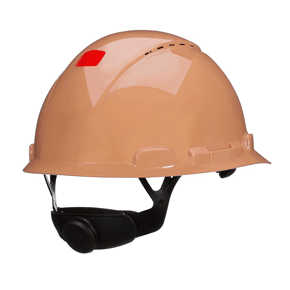 3M™ SecureFit™ Hard Hat H-711SFR-UV, Tan, 4-Point Pressure