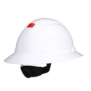 3M™ SecureFit™ Full Brim Hard Hat H-804SFR-UV, Green 4-Point