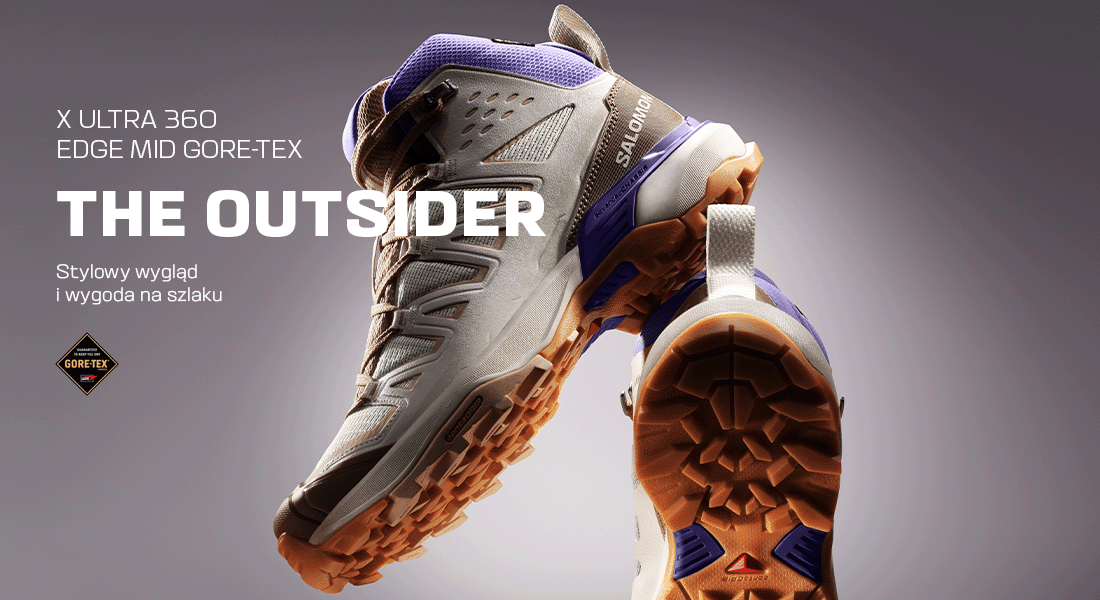 REVERIE150 3枚 Trekkingi Salomon X Ultra 360 Edge Mid Gore-Tex L47378100 Brązowy